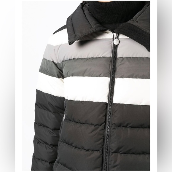 Perfect Moment Queenie Down Coat Jacket, Black Rainbow Size XS New w/Tag - Picture 10 of 15